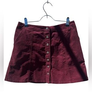 Abercrombie & Fitch Corduroy Skirt ❤️ Size: 2